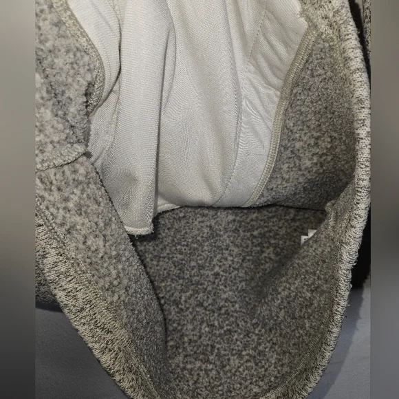 Cabela’s Grayish Beige Fleece Henley Hoodie, Size Small, GUC - Picture 7 of 10